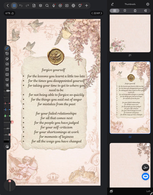 Pink Digital Journal | Self-Love & Reflection Journal