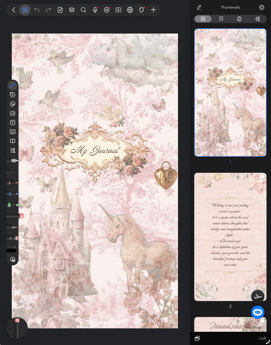 Pink Digital Journal | Self-Love & Reflection Journal